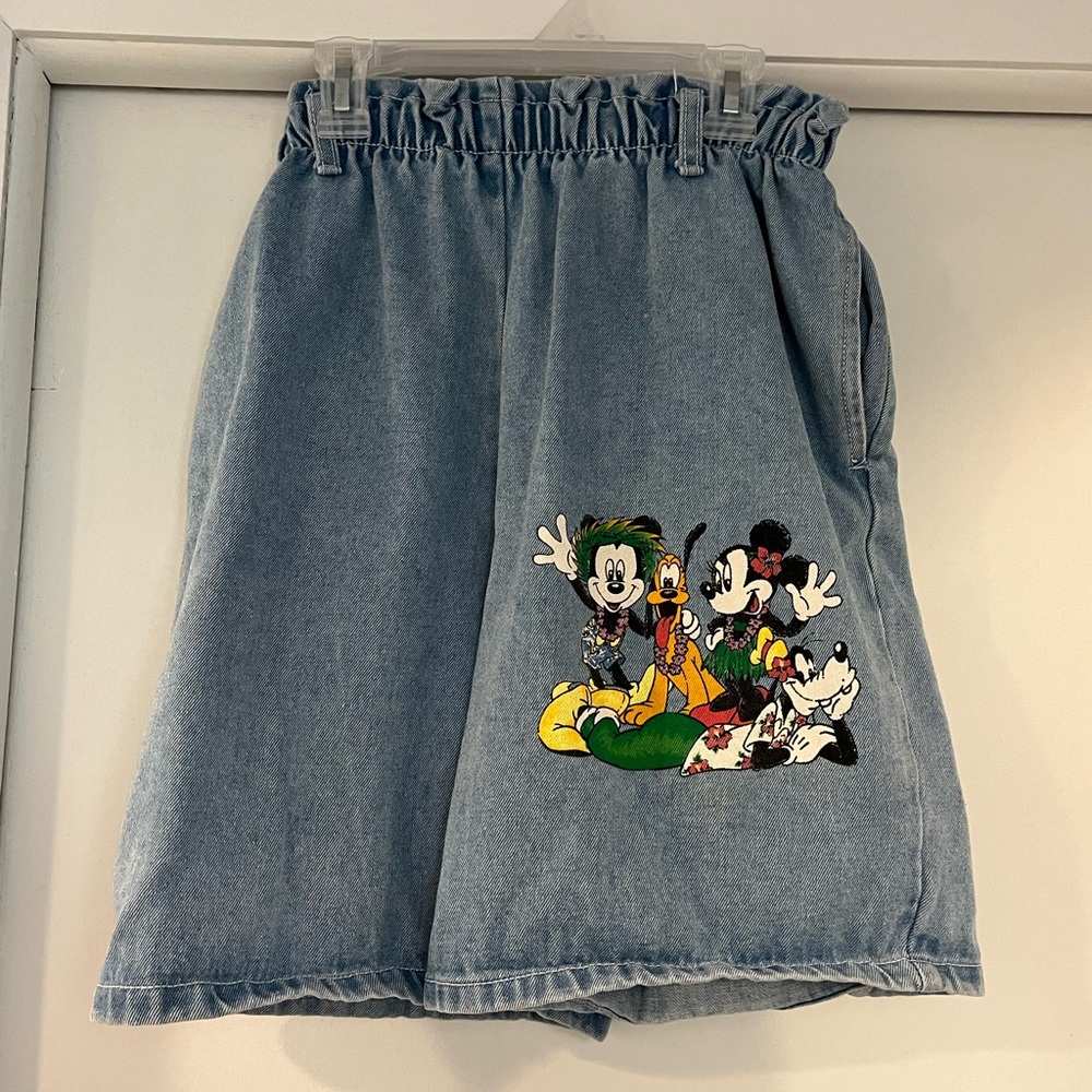 RARE Mickey Mouse and friends Hawaiian shorts